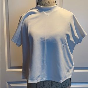 Adidas white tee